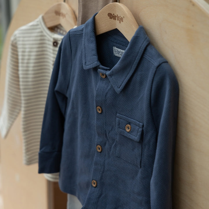 Blouse Navy - 05 Boys woodland