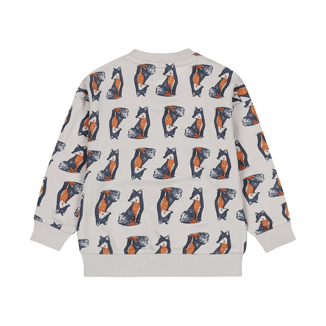 Trui dropped shoulder Light grey - 05 Boys woodland