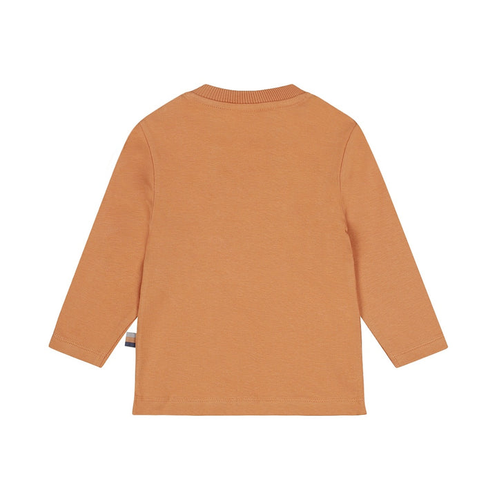 Longsleeve Faded cognac - 05 Boys woodland