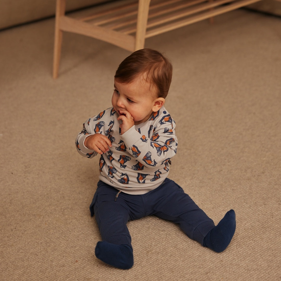 Broek Navy - 05 Boys woodland