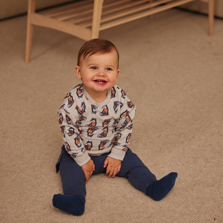 Broek Navy - 05 Boys woodland