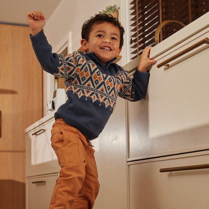 Pullover Navy - 05 Boys woodland