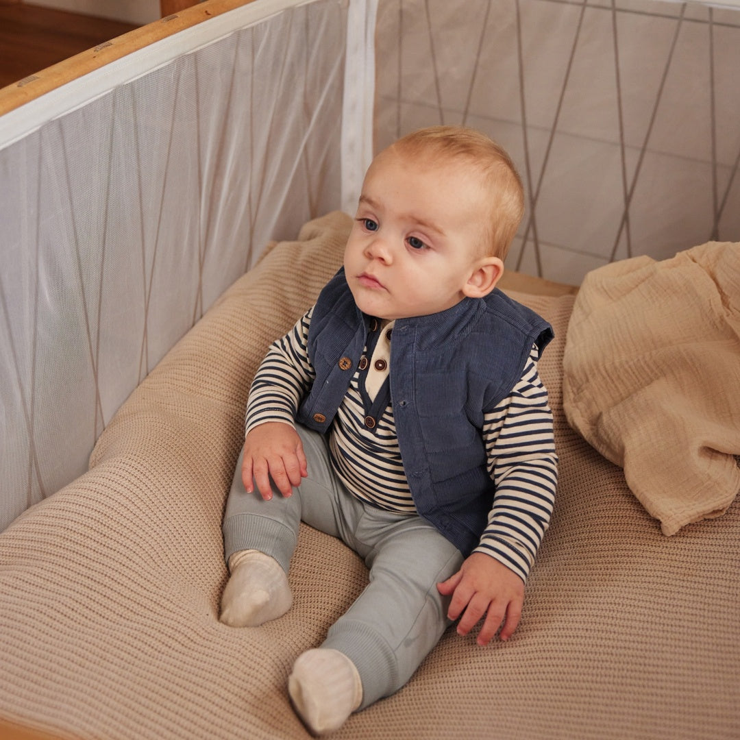 Bodywarmer Navy - 05 Boys woodland