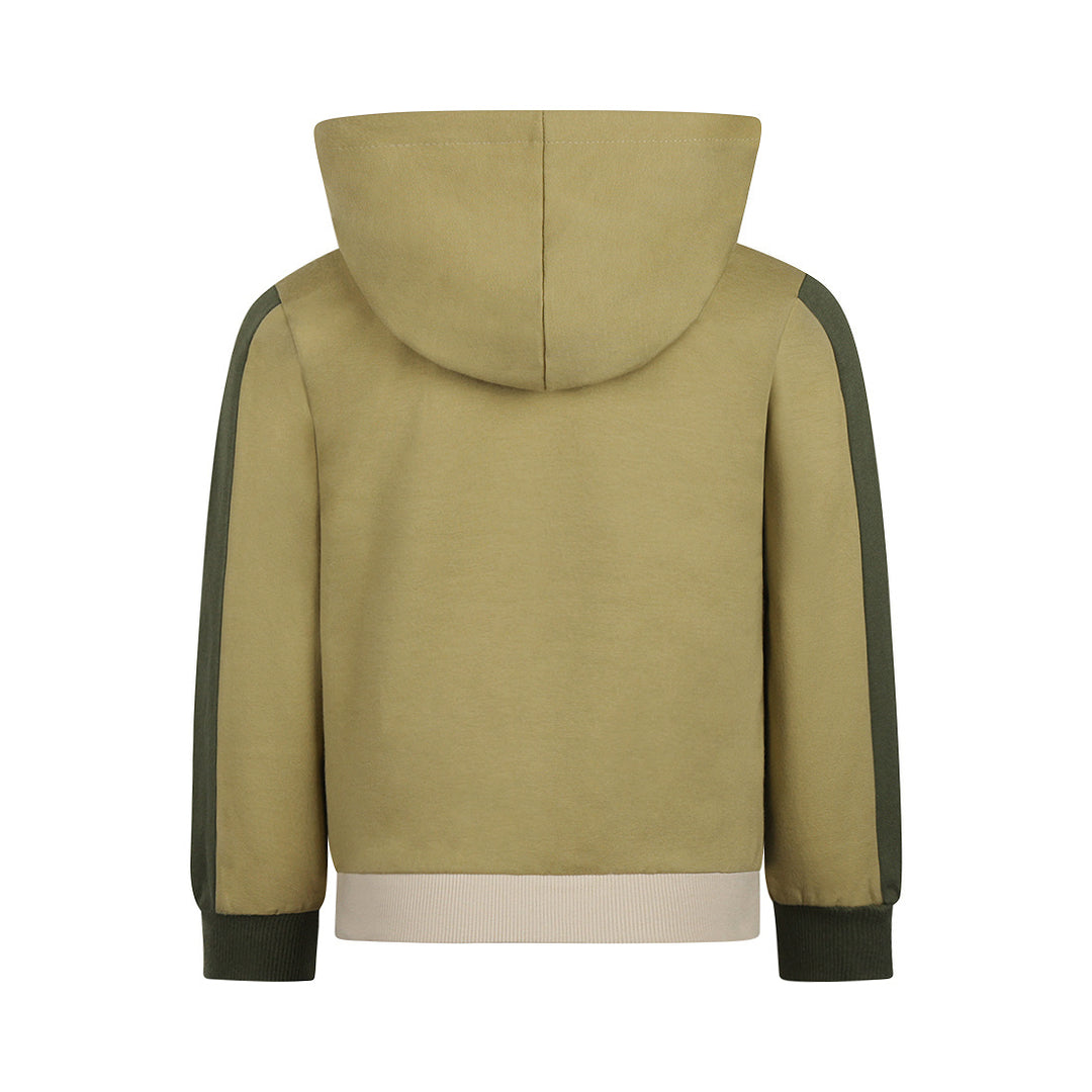 Trui with hood Dusty green