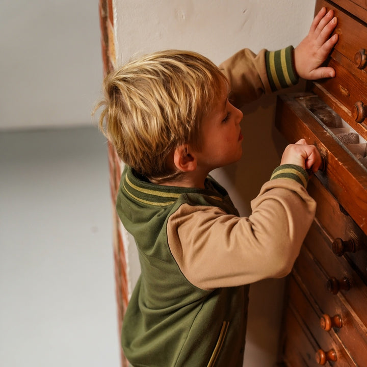 Vest baseball Army green