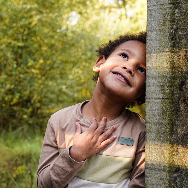 Longsleeve Dark sand