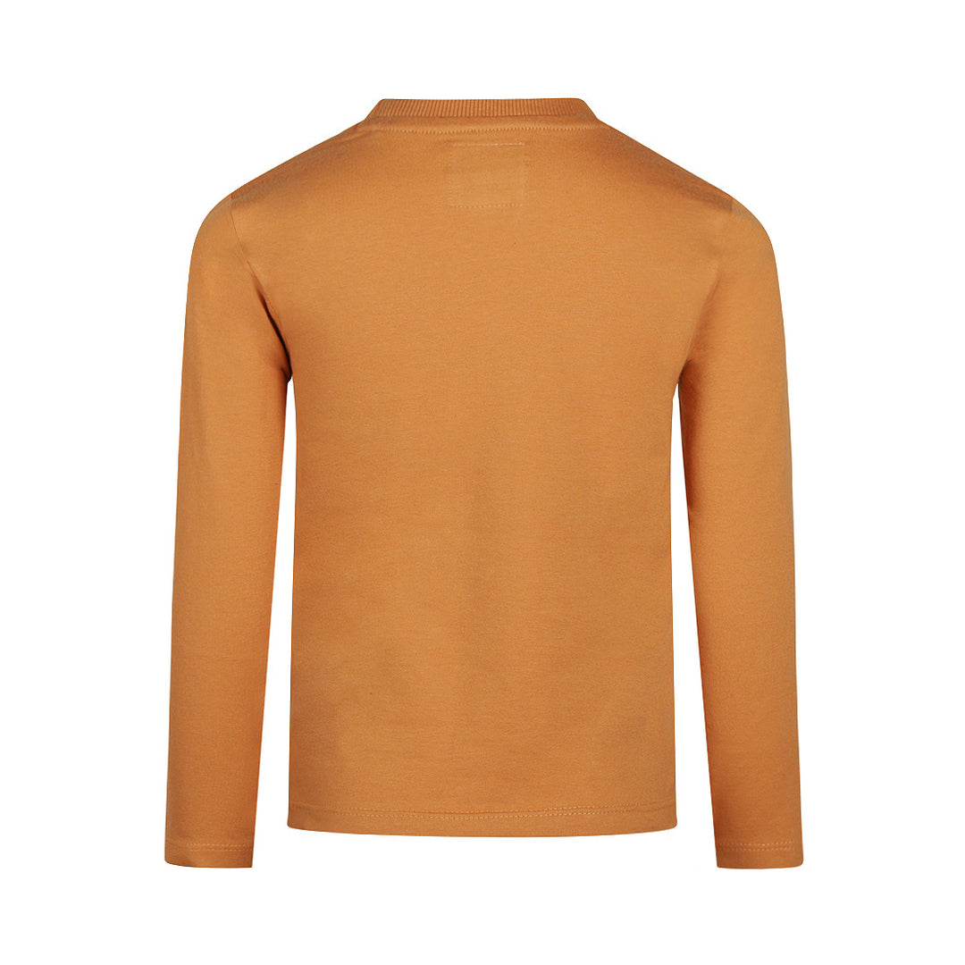Langarmshirt Camel