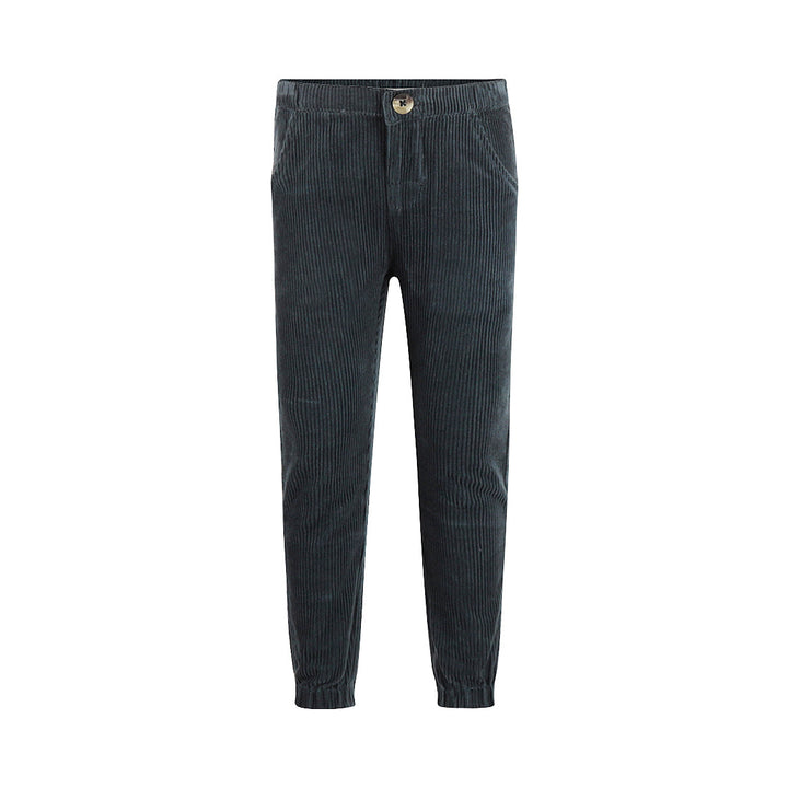 Broek loose fit Steel blue