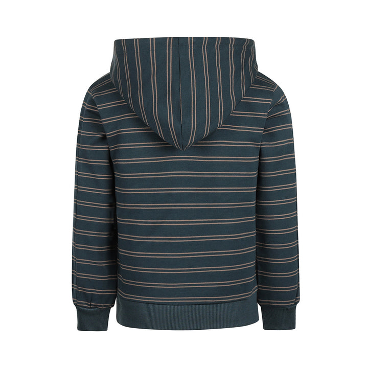 Trui with hood Steel blue