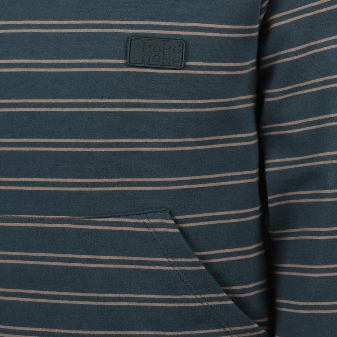 Trui with hood Steel blue