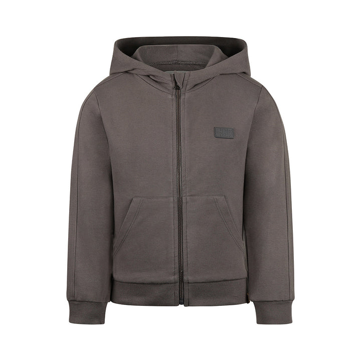 Vest with hood Mid Grey