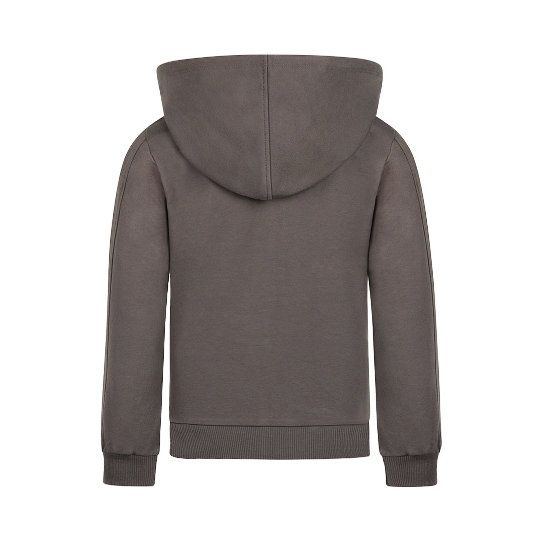 Vest with hood Mid Grey