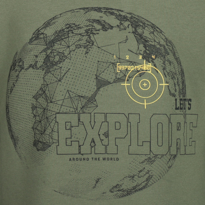 Trui with hood Green