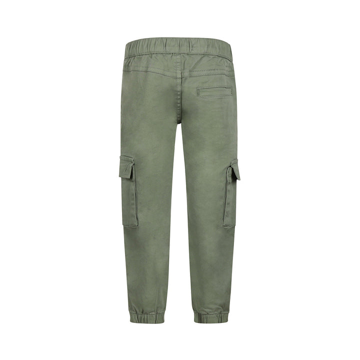 Broek loose fit cargo Green