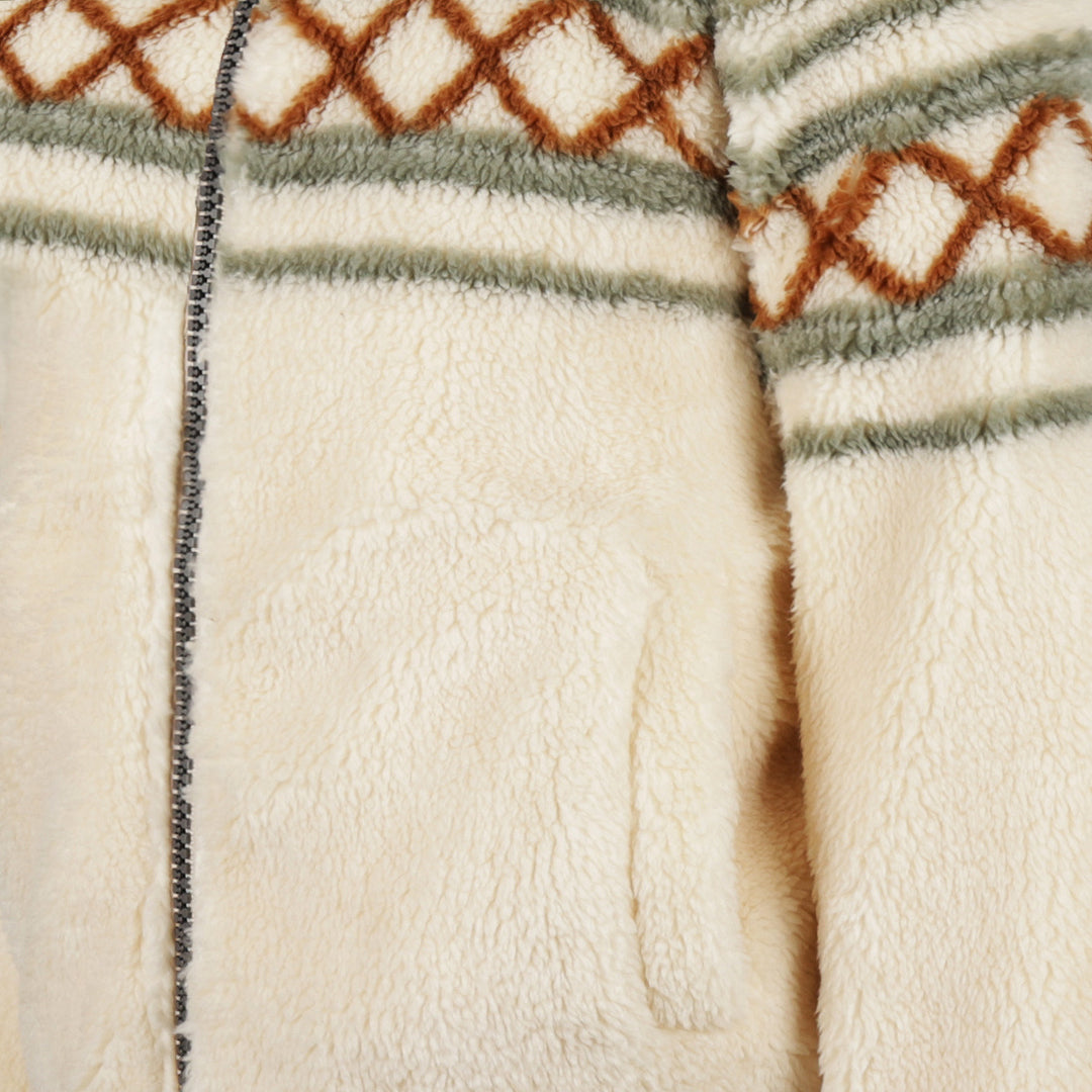 Vest with collar Off white