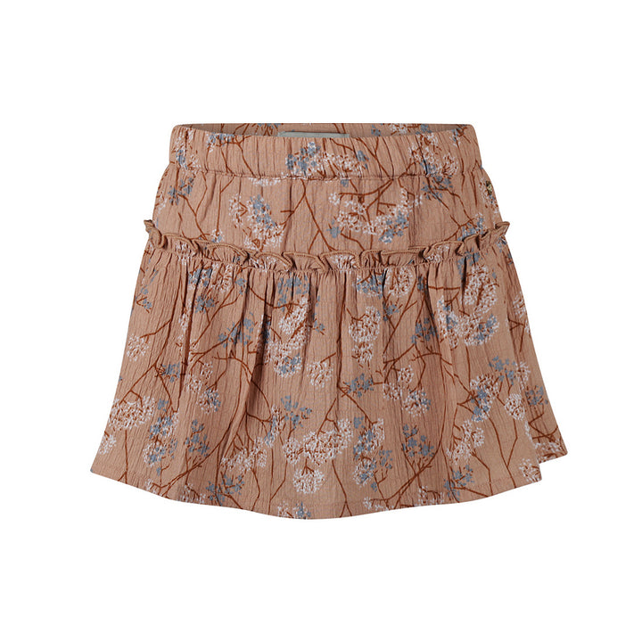 Rok mit Shorts Karamellbraun