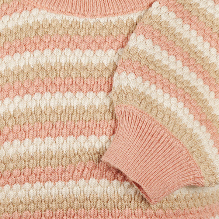 Trui dropped shoulder Dusty pink