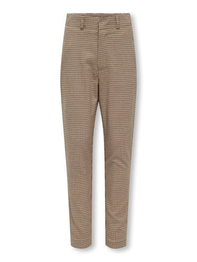 Kids broek MOLLY CHECK Pumice Stone Dress Blues & Cahay Spice