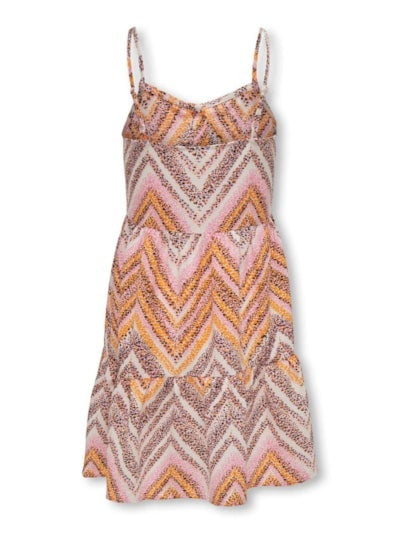 Jurk NOVA Sachet Pink 520 Craft Zigzag Regular Fit