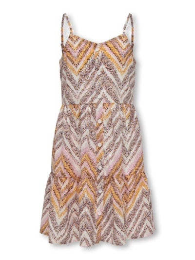 Jurk NOVA Sachet Pink 520 Craft Zigzag Regular Fit