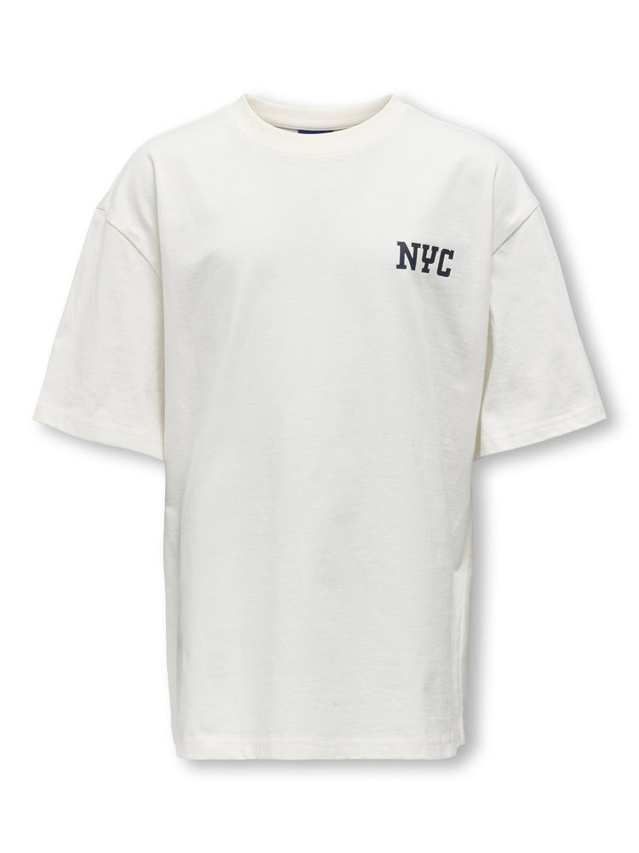 T - shirt GORDON Tofu Print Social Oversize Fit