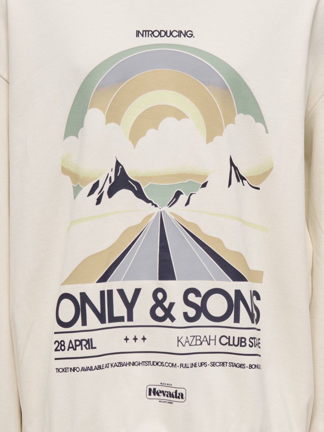 Trui ROAD Tofu Sky Relaxed Fit