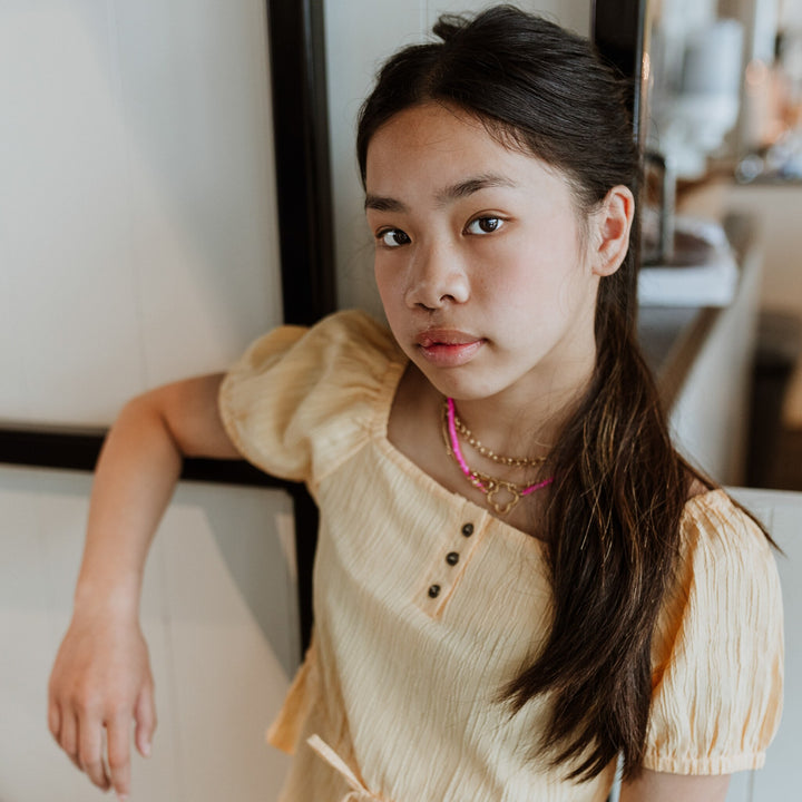 Blouse Ochre - girls 2