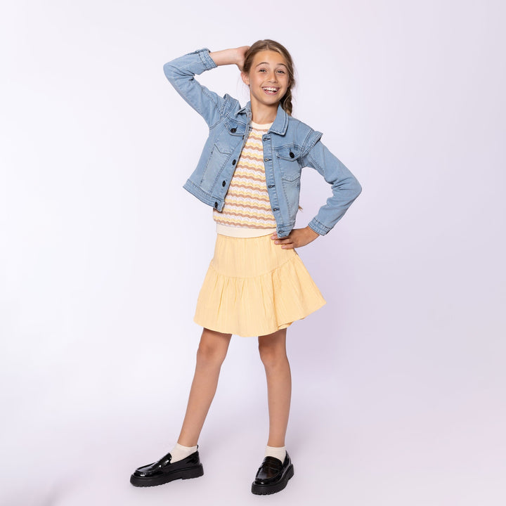 Skort Ochre - girls 2