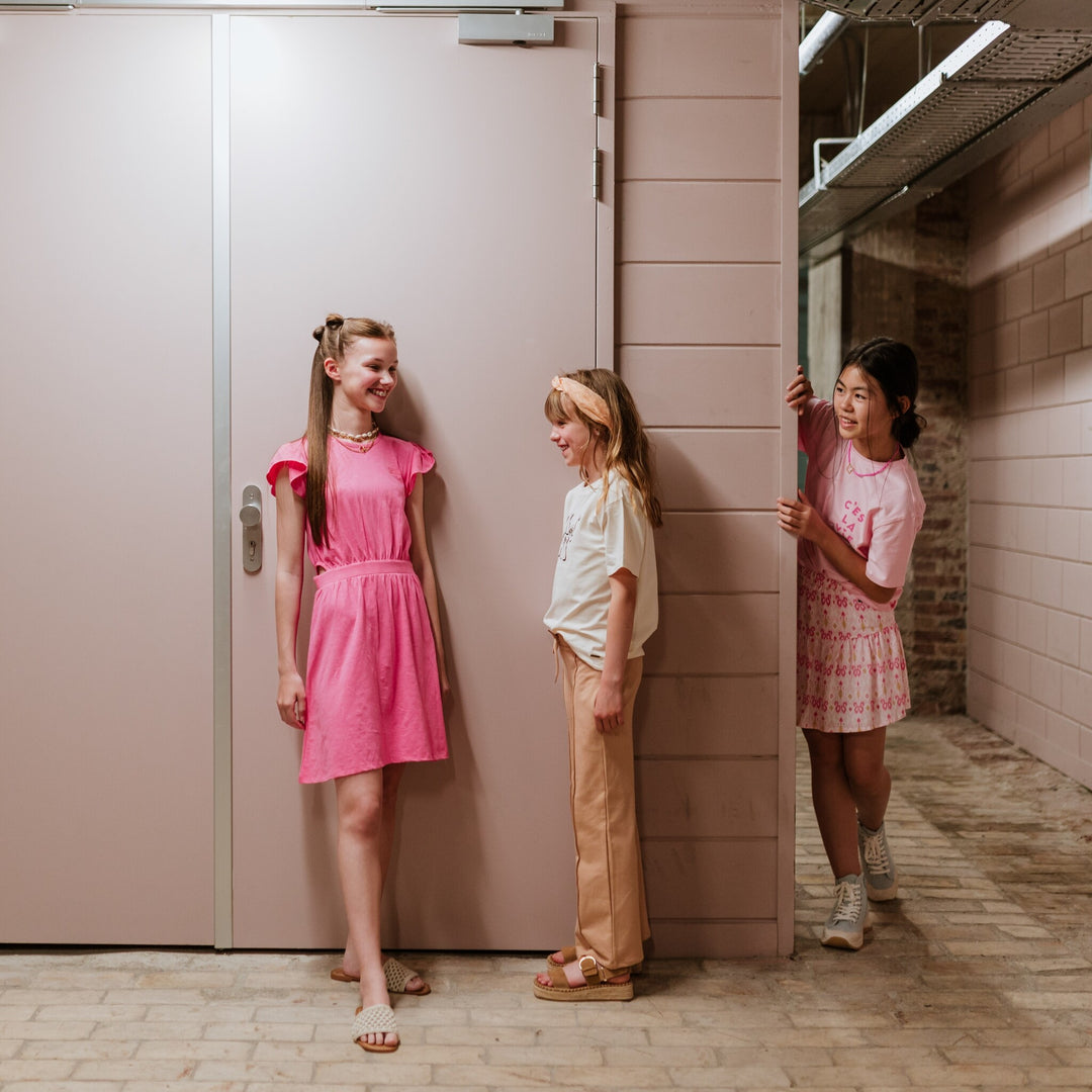 Jurk Fuchsia - girls 3