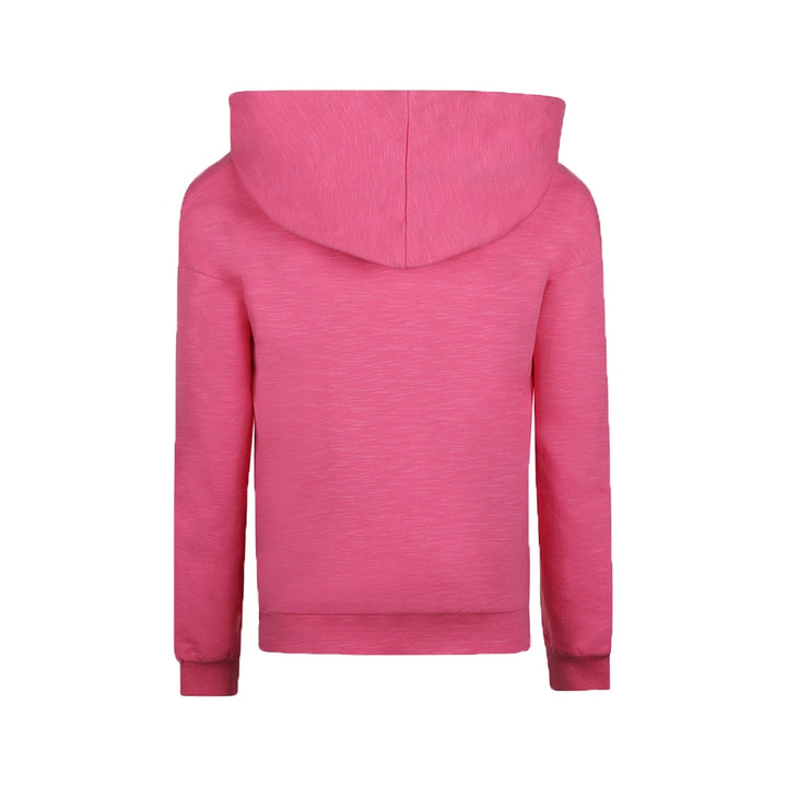 Trui with hood dropped shoulder Fuchsia - girls 3