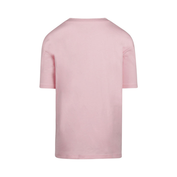 T - shirt dropped shoulder Light pink - girls 3