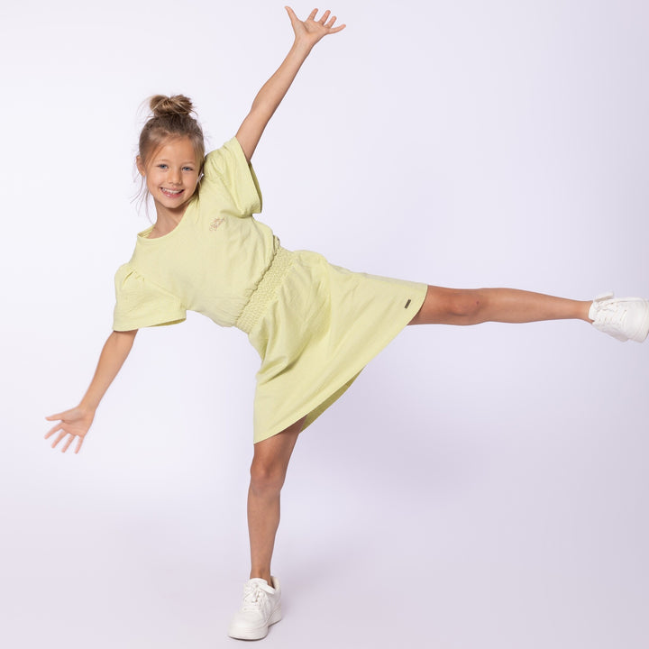 Jurk Pistachio green - girls 4