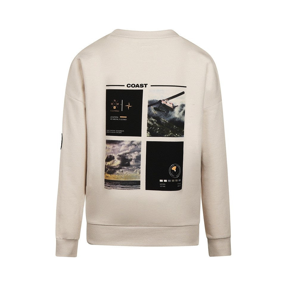 Trui oversized Beige - boys 1