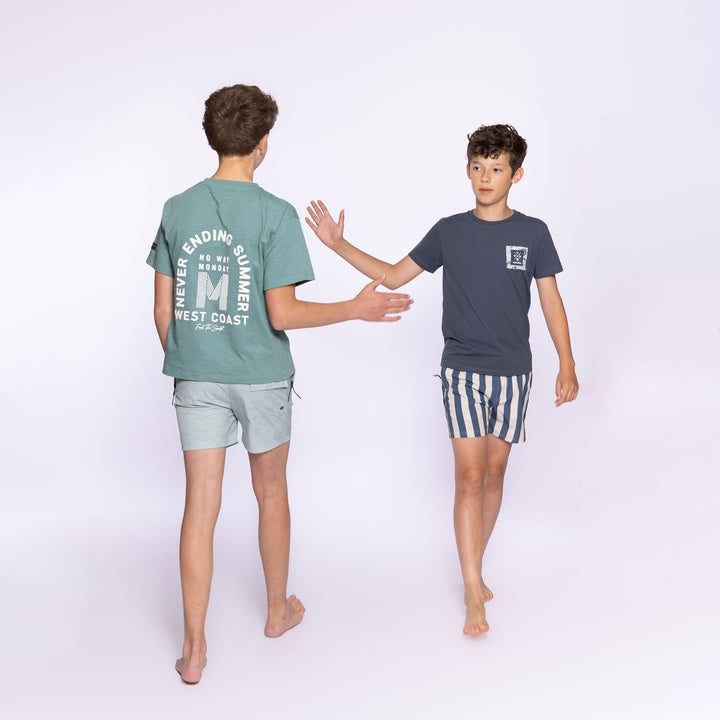 T - shirt Steel blue - boys 2