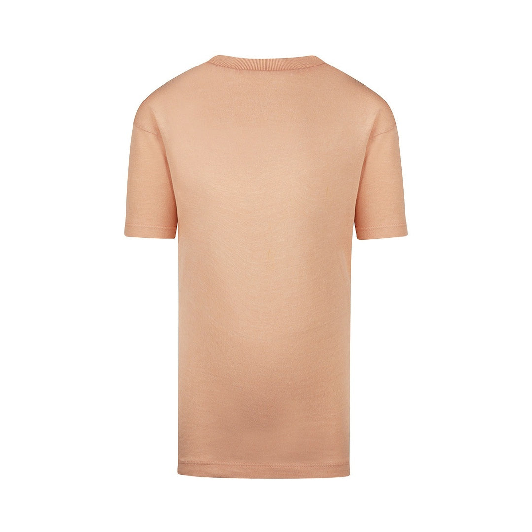 T - shirt loose fit dropped shoulder Soft orange - boys 2