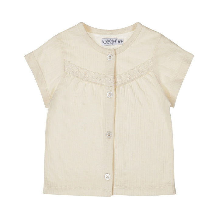 Bluse Off white - 01 Mädchen süß