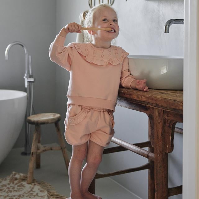 Kurz hellkoralle - 01 Mädchen süß