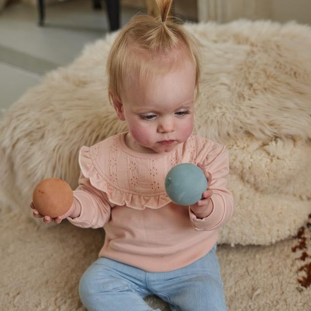 Pullover Light coral - 01 Mädchen süß