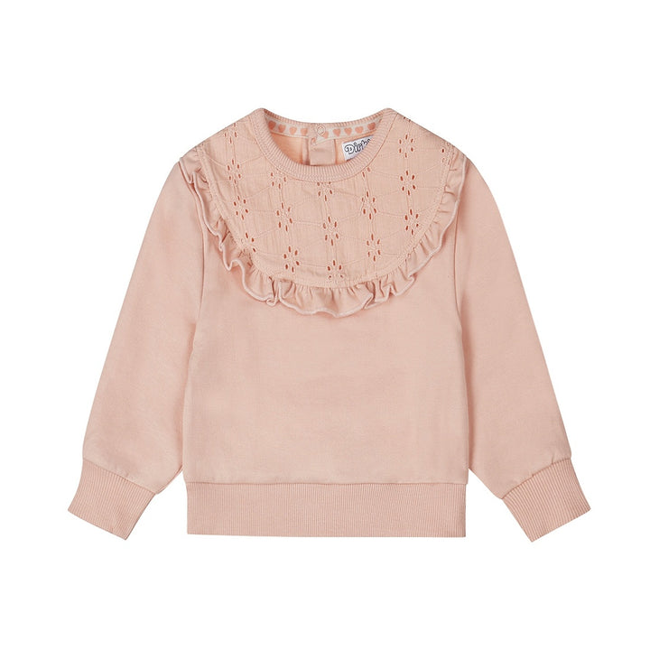 Pullover Light coral - 01 Mädchen süß