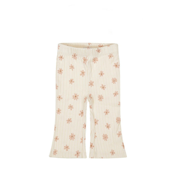 Leggings mit Schlag Off white - 01 Mädchen süß