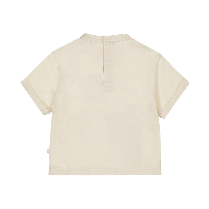 T-Shirt lockere Passform Off White - 01 Mädchen süß