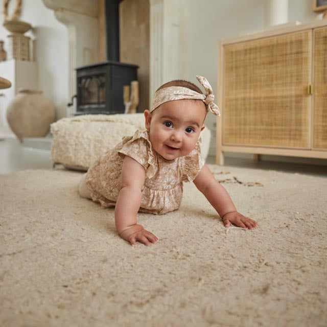 2 - Delig setje + haarband Light peach - 02 Girls cute