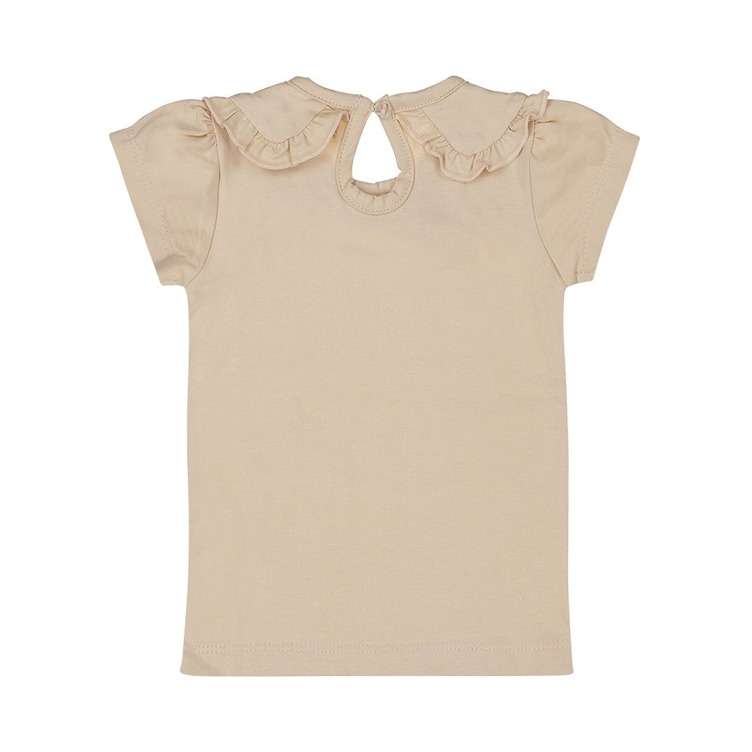T-Shirt Beige - 02 Mädchen süß