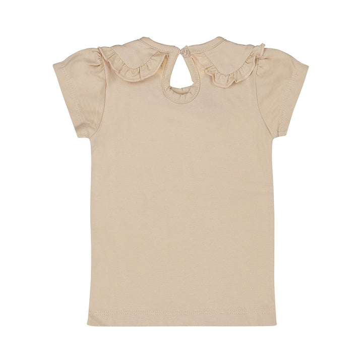 T-Shirt Beige - 02 Mädchen süß