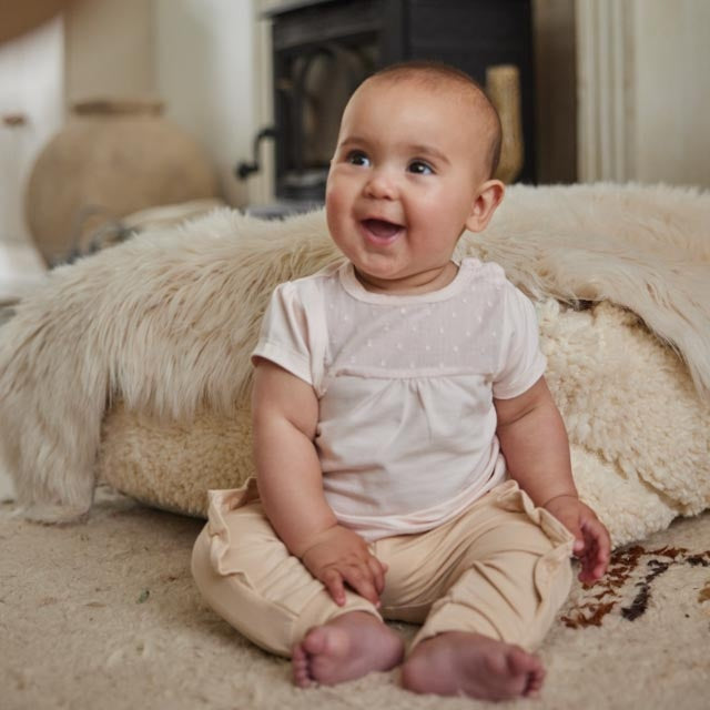 T-Shirt Hellpfirsich - 02 Mädchen süß