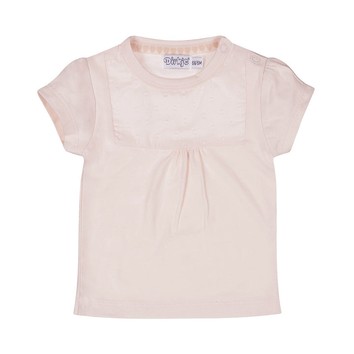 T-Shirt Hellpfirsich - 02 Mädchen süß