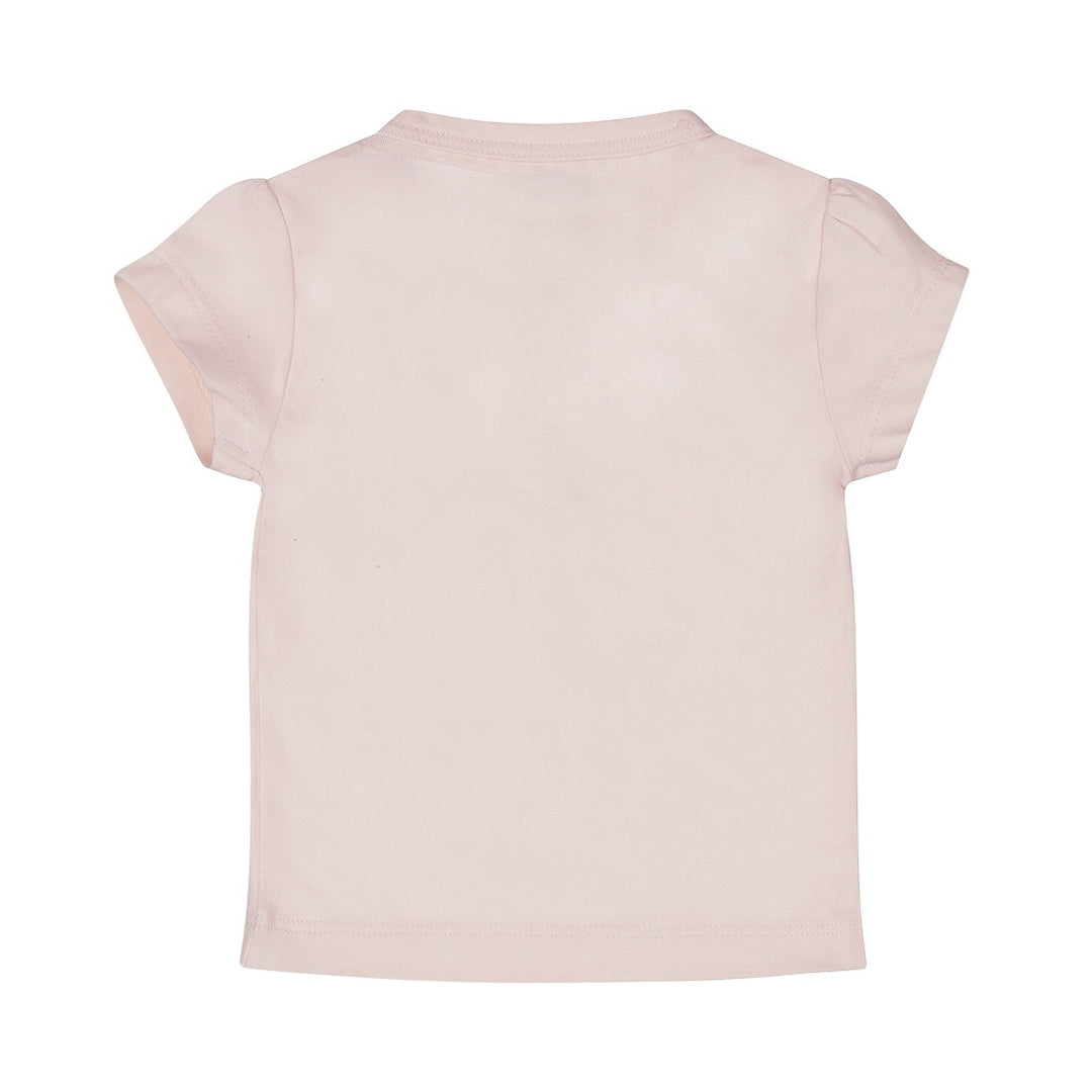 T-Shirt Hellpfirsich - 02 Mädchen süß