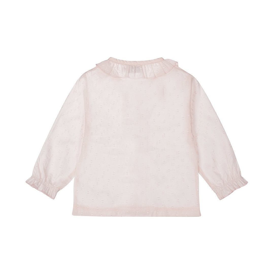 Bluse Hellpfirsich - 02 Mädchen süß