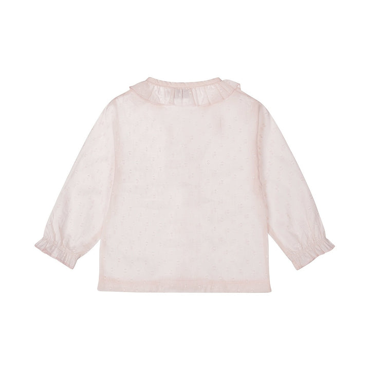 Bluse Hellpfirsich - 02 Mädchen süß