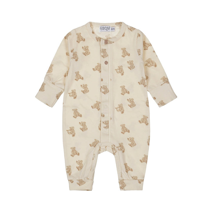 Boxpak ls Off white - 03 Girls little flowers